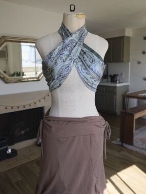 talbots 100% silk scarf